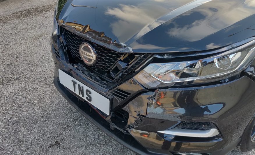 2018 18 NISSAN QASHQAI N-CONNECTA 1.5 DCI CAT S DAMAGED SALVAGE