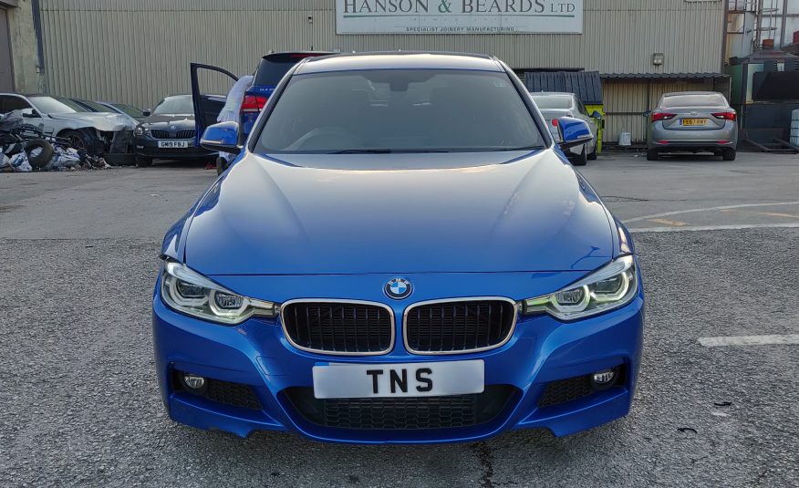 2017 BMW 3 SERIES 320D M SPORT AUTO CAT S DAMAGED SALVAGE