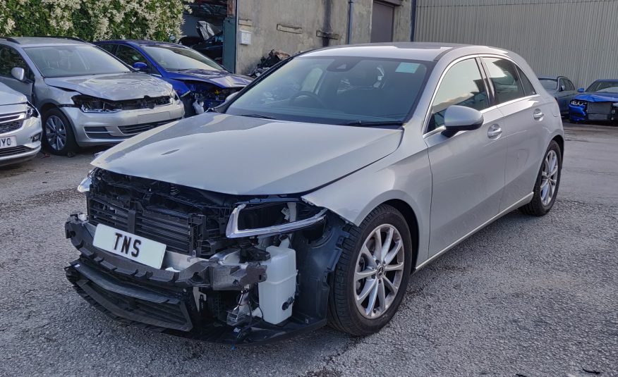 2019 19 MERCEDES-BENZ A CLASS A180 1.5D AUTO SPORT CAT S DAMAGED SALVAGE