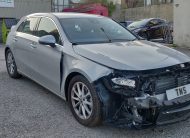 2019 19 MERCEDES-BENZ A CLASS A180 1.5D AUTO SPORT CAT S DAMAGED SALVAGE