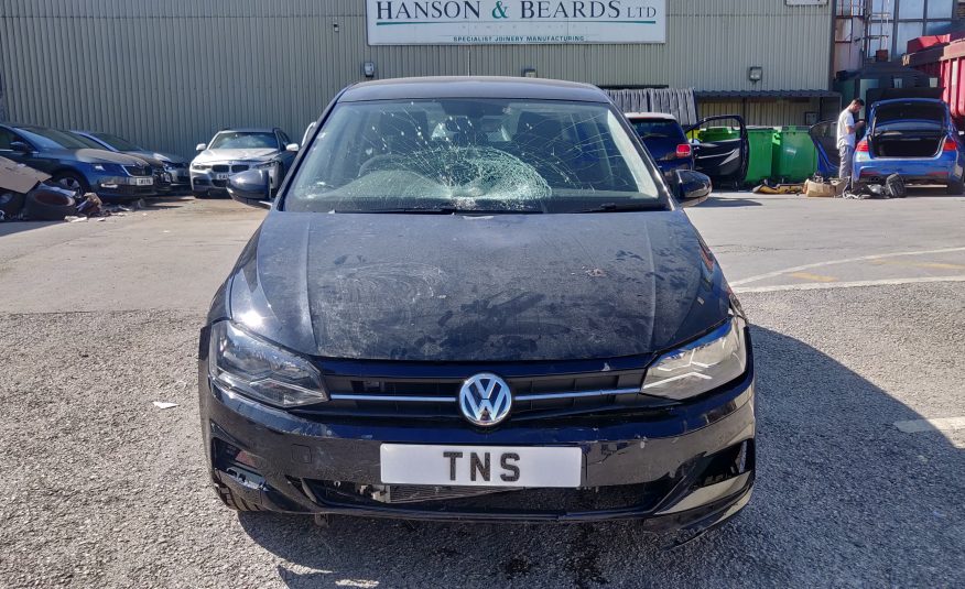 2019 19 VOLKSWAGEN POLO 1.0 TSI BLUEMOTION UNRECORDED DAMAGED SALVAGE