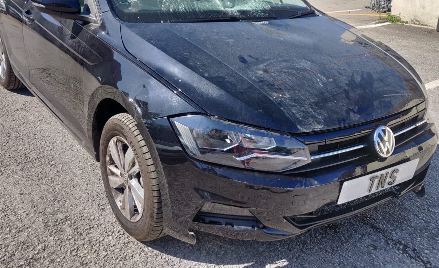 2019 19 VOLKSWAGEN POLO 1.0 TSI BLUEMOTION UNRECORDED DAMAGED SALVAGE