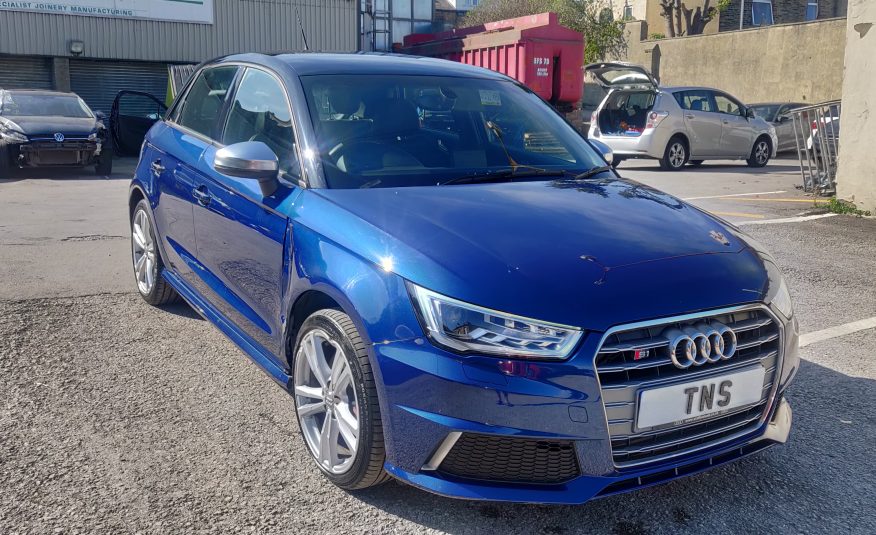 2016 AUDI S1 2.0 TFSI SPORTBACK QUATTRO (231PS) UNRECORDED DAMAGED SALVAGE