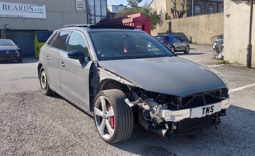 2018 AUDI RS3 2.5 AUTO SPORTBACK QUATTRO NARDO GREY UNRECORDED DAMAGED SALVAGE