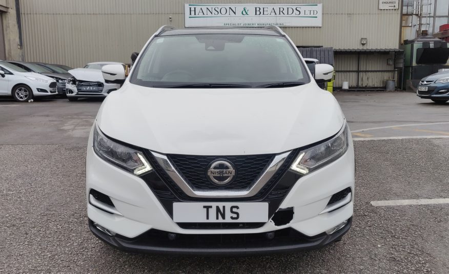 2018 68 NISSAN QASHQAI N-CONNECTA 1.5 DCI UNRECORDED DAMAGED SALVAGE