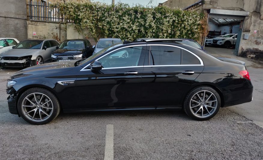 2019 MERCEDES-BENZ E CLASS E63 AMG 4 MATIC+ AUTO UNRECORDED DAMAGED SALVAGE