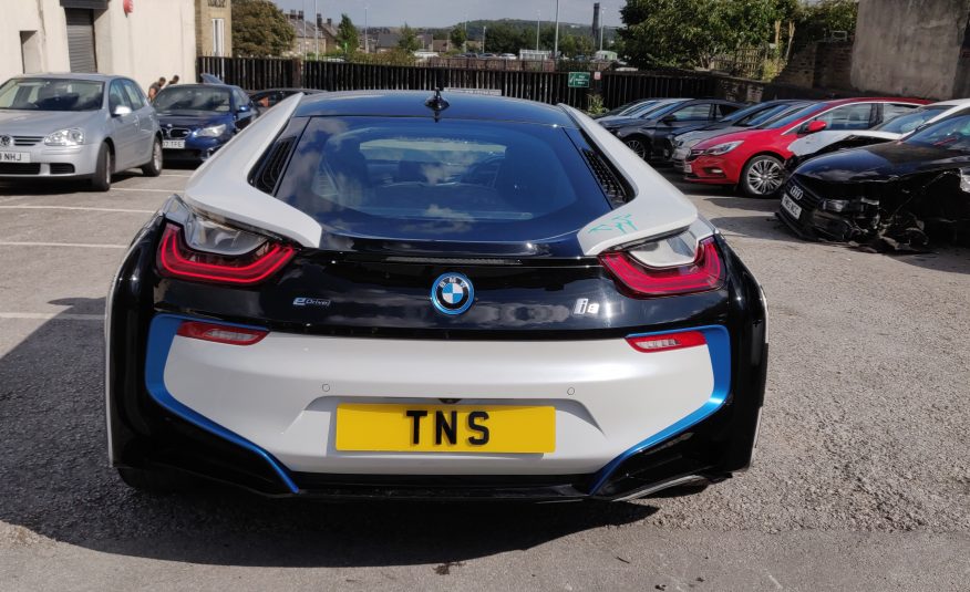 2017 BMW i8 1.5 4X4 AUTO HEADS UP DISPLAY MEGA SPEC UNRECORDED DAMAGED SALVAGE