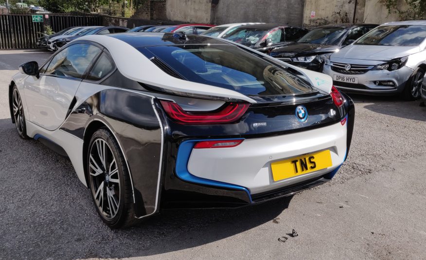 2017 BMW i8 1.5 4X4 AUTO HEADS UP DISPLAY MEGA SPEC UNRECORDED DAMAGED SALVAGE