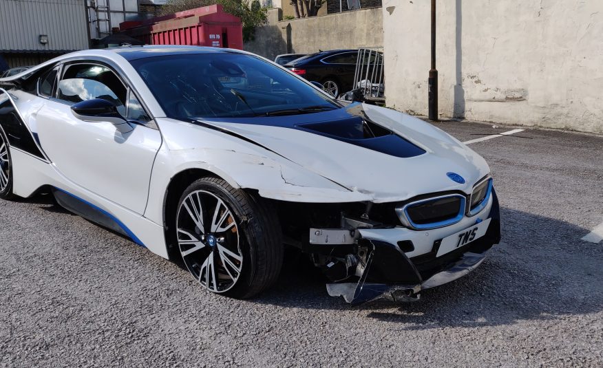 2017 BMW i8 1.5 4X4 AUTO HEADS UP DISPLAY MEGA SPEC UNRECORDED DAMAGED SALVAGE