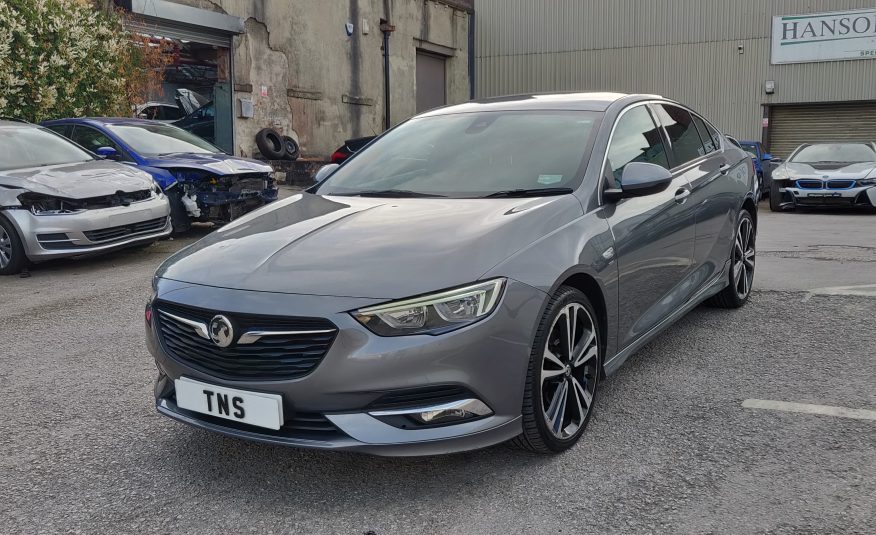 2018 VAUXHALL INSIGNIA 2.0D SRI VX-LINE NAV UNRECORDED DAMAGED SALVAGE