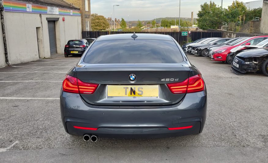 2018 BMW 4 SERIES 420D GRAN COUPE M SPORT AUTO UNRECORDED DAMAGED SALVAGE