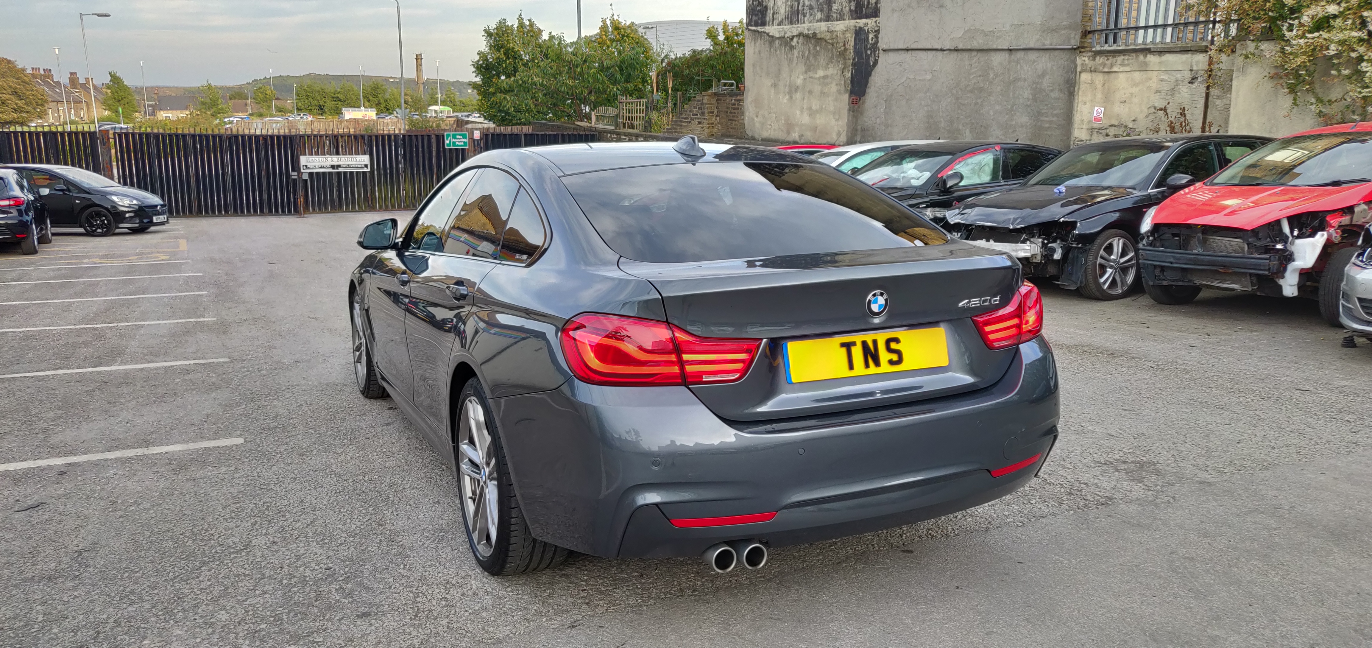 2018 BMW 4 SERIES 420D GRAN COUPE M SPORT AUTO UNRECORDED DAMAGED SALVAGE