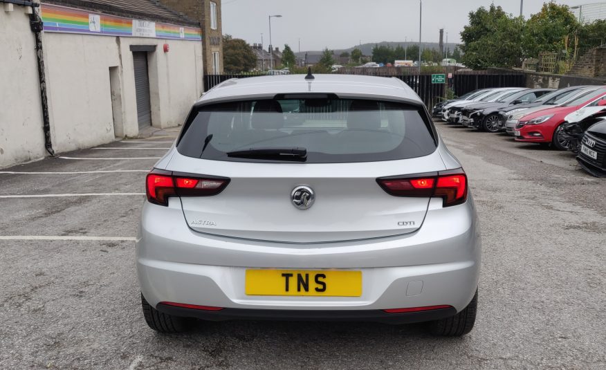 2018 68 VAUXHALL ASTRA 1.6 CDTi AUTO ELITE NAV UNRECORDED DAMAGED SALVAGE