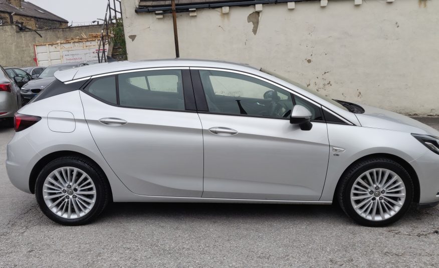 2018 68 VAUXHALL ASTRA 1.6 CDTi AUTO ELITE NAV UNRECORDED DAMAGED SALVAGE