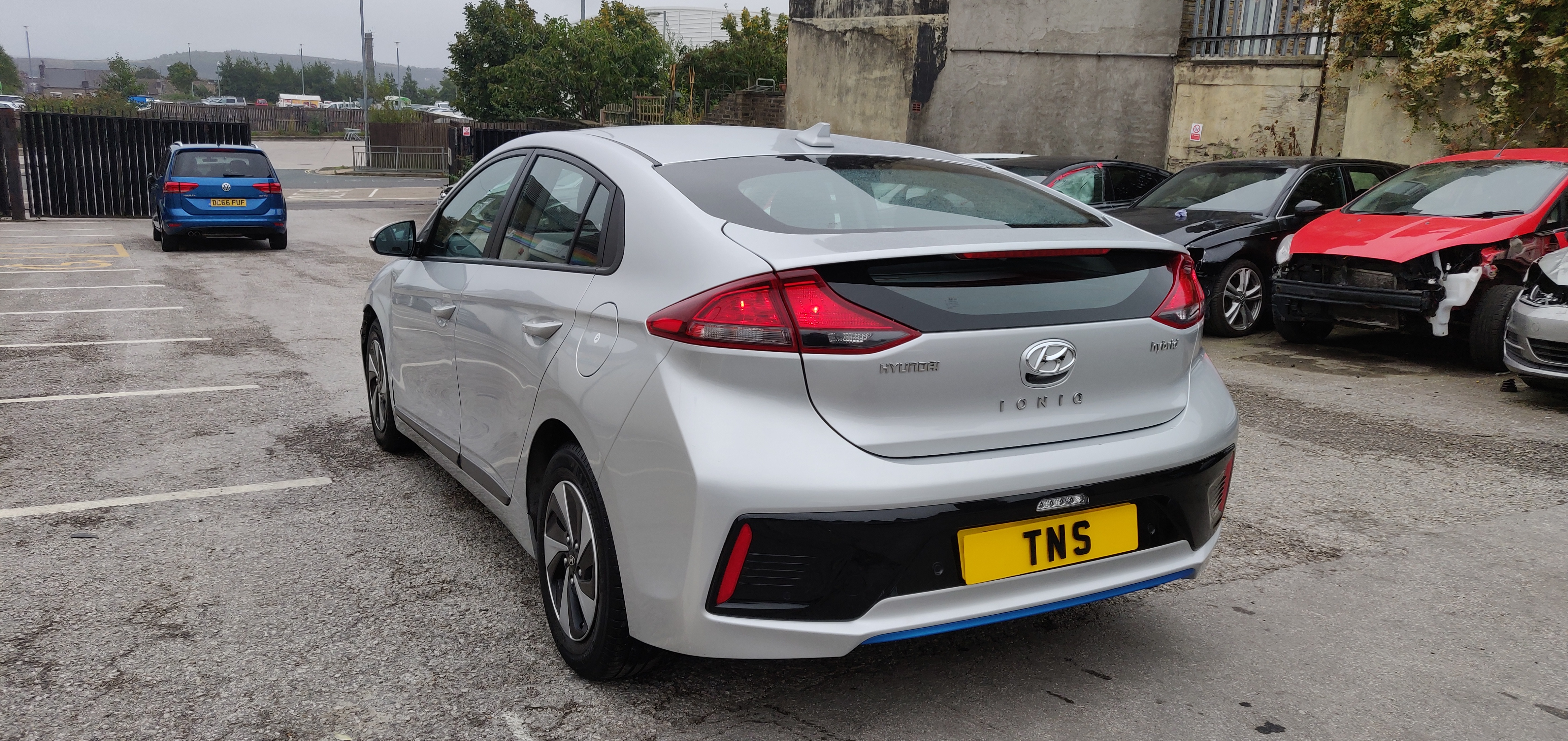 2018 18 HYUNDAI IONIQ SE HYBRID 1.6 GDi DCT UNRECORDED DAMAGED SALVAGE