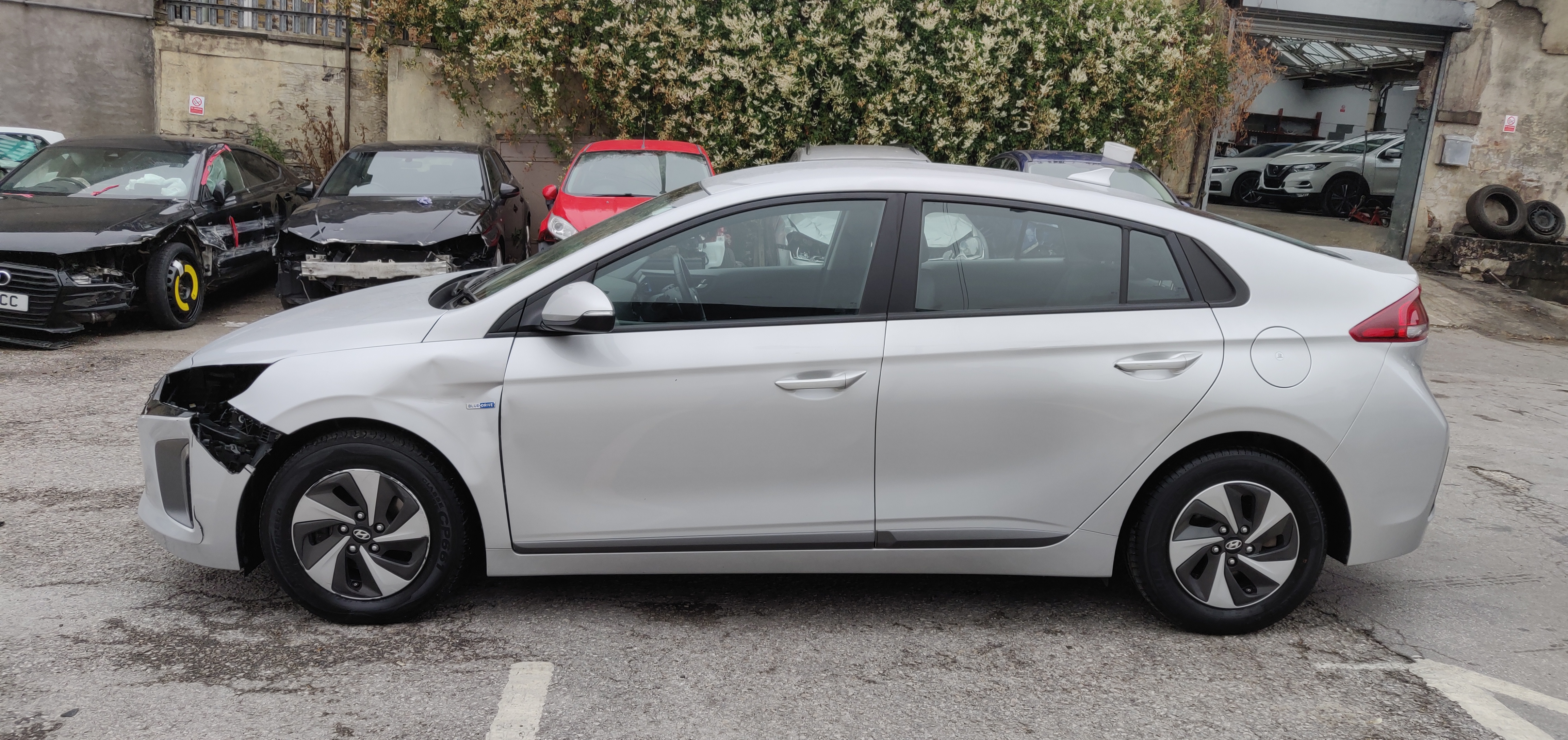 2018 18 HYUNDAI IONIQ SE HYBRID 1.6 GDi DCT UNRECORDED DAMAGED SALVAGE