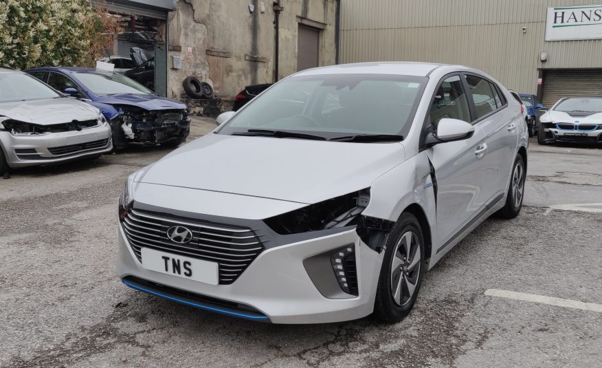 2018 18 HYUNDAI IONIQ SE HYBRID 1.6 GDi DCT UNRECORDED DAMAGED SALVAGE