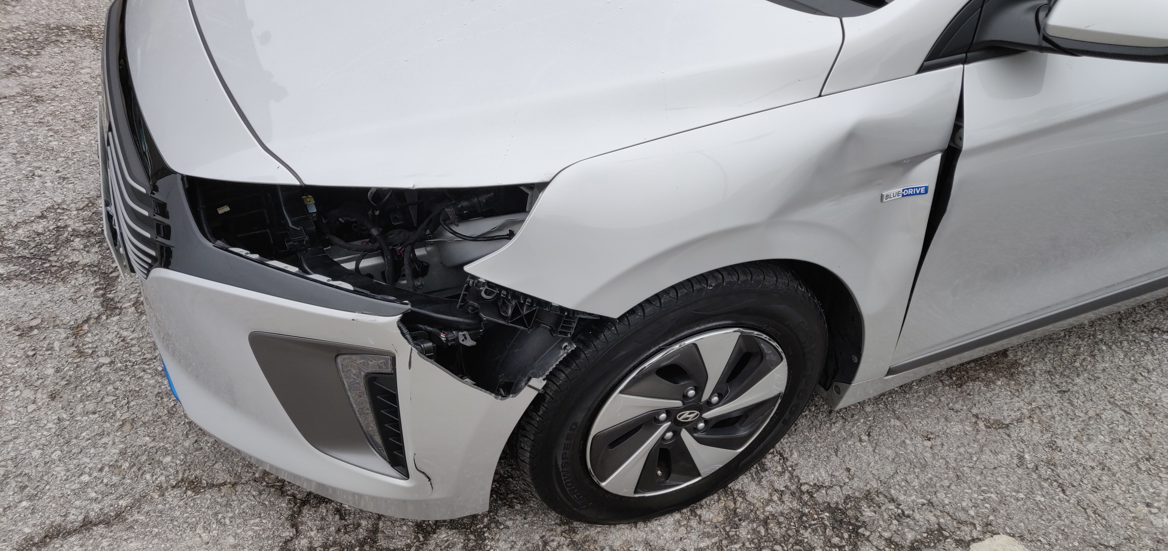 2018 18 HYUNDAI IONIQ SE HYBRID 1.6 GDi DCT UNRECORDED DAMAGED SALVAGE