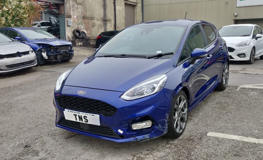 2018 18 FORD FIESTA ST-LINE 1.0L TURBO UNRECORDED DAMAGED SALVAGE