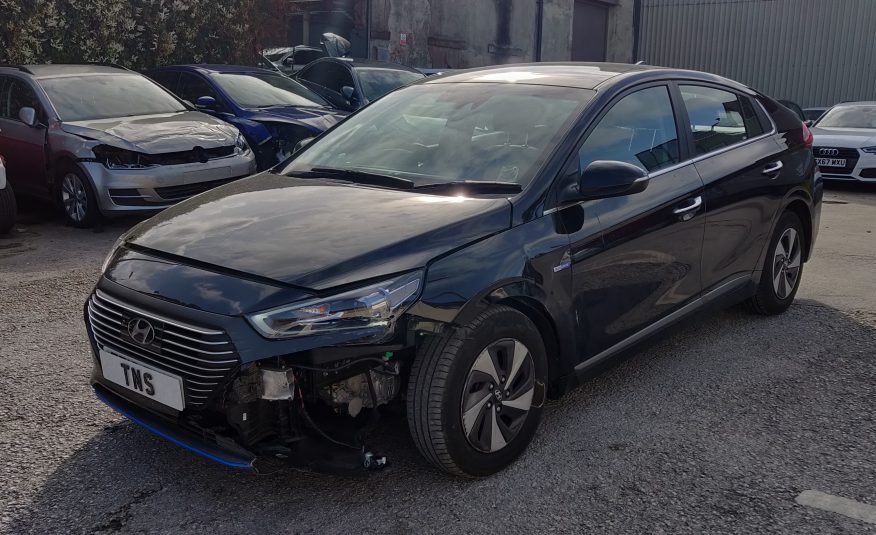 2018 18 HYUNDAI IONIQ PREMIUM HYBRID 1.6 GDi DCT UNRECORDED DAMAGED SALVAGE