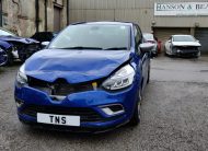 2019 19 RENAULT CLIO 0.9 TCe GT LINE NAV CAT S DAMAGED SALVAGE