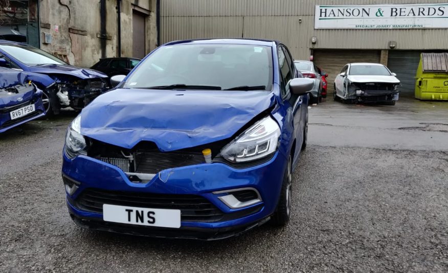 2019 19 RENAULT CLIO 0.9 TCe GT LINE NAV CAT S DAMAGED SALVAGE