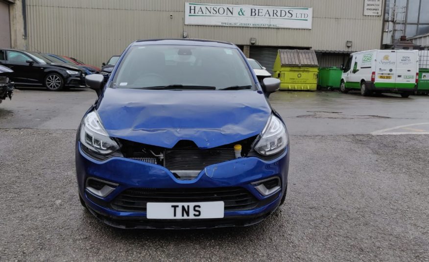 2019 19 RENAULT CLIO 0.9 TCe GT LINE NAV CAT S DAMAGED SALVAGE