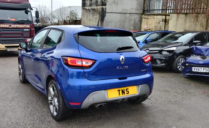 2019 19 RENAULT CLIO 0.9 TCe GT LINE NAV CAT S DAMAGED SALVAGE