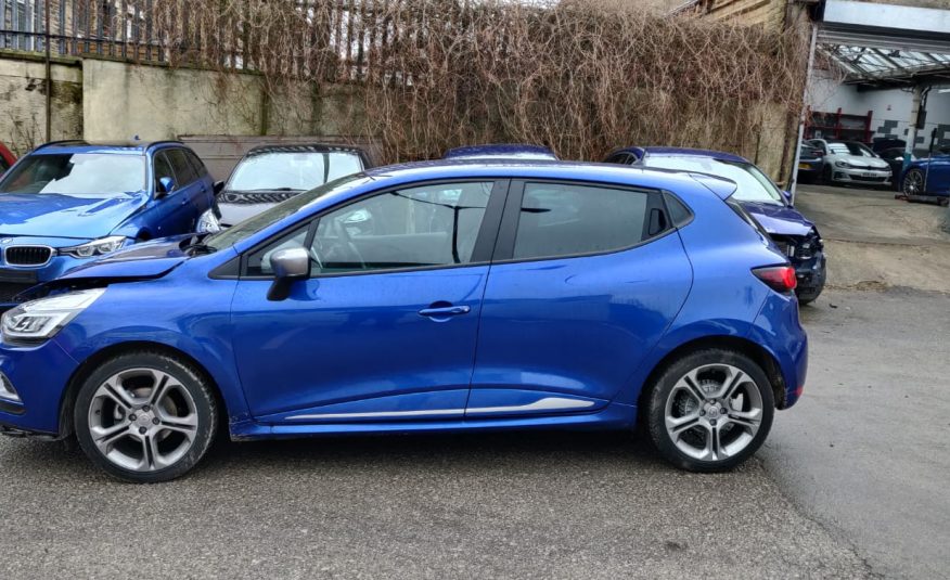 2019 19 RENAULT CLIO 0.9 TCe GT LINE NAV CAT S DAMAGED SALVAGE