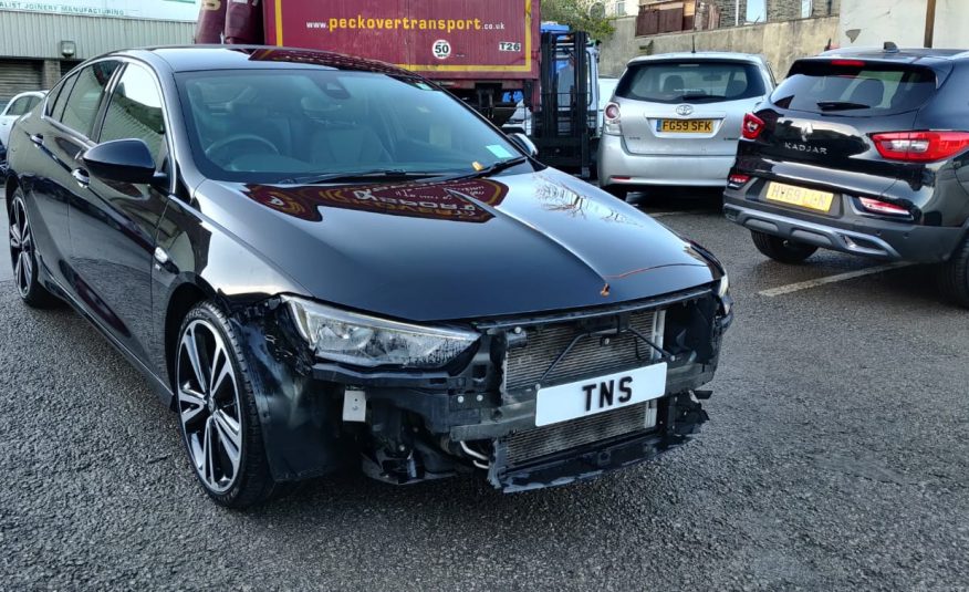 2019 VAUXHALL INSIGNIA 2.0 DIESEL SRI VX-LINE NAV UNRECORDED DAMAGED SALVAGE