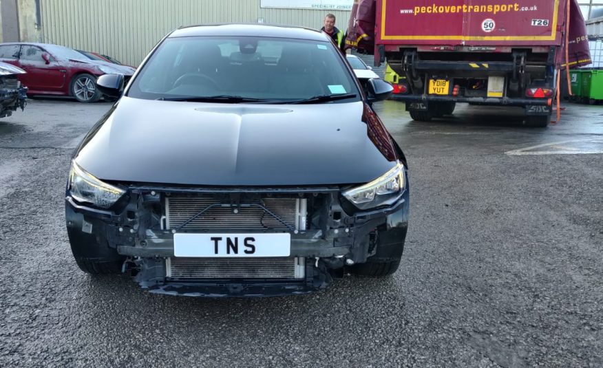 2019 VAUXHALL INSIGNIA 2.0 DIESEL SRI VX-LINE NAV UNRECORDED DAMAGED SALVAGE