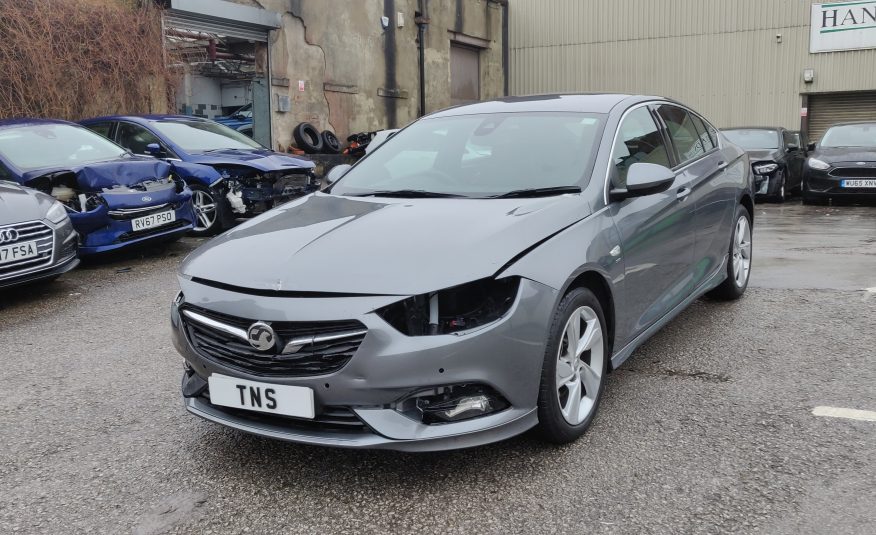 2019 19 VAUXHALL INSIGNIA 1.5i SRI VX-LINE NAV UNRECORDED DAMAGED SALVAGE