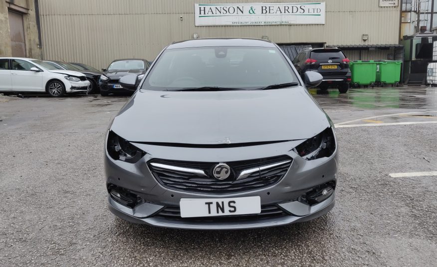 2019 19 VAUXHALL INSIGNIA 1.5i SRI VX-LINE NAV UNRECORDED DAMAGED SALVAGE