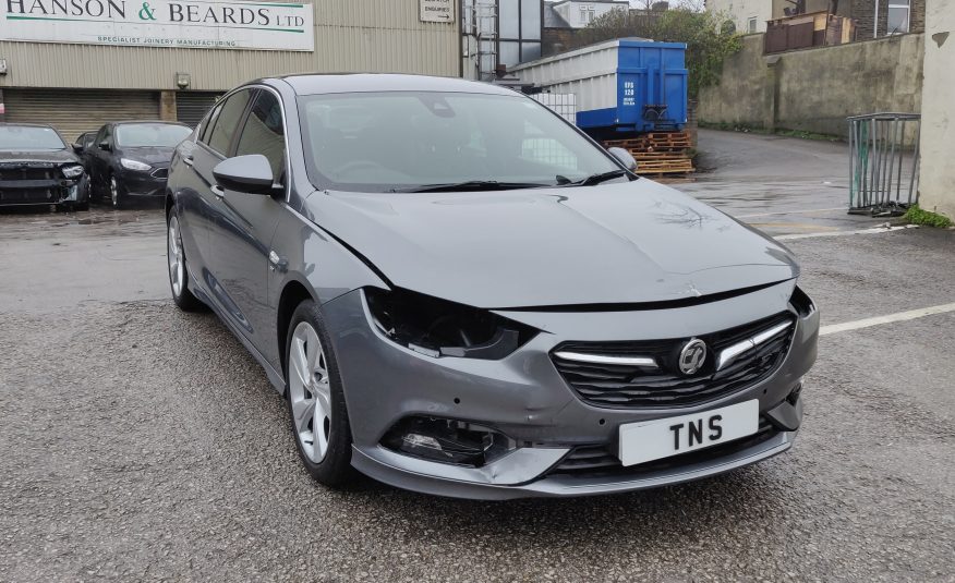 2019 19 VAUXHALL INSIGNIA 1.5i SRI VX-LINE NAV UNRECORDED DAMAGED SALVAGE