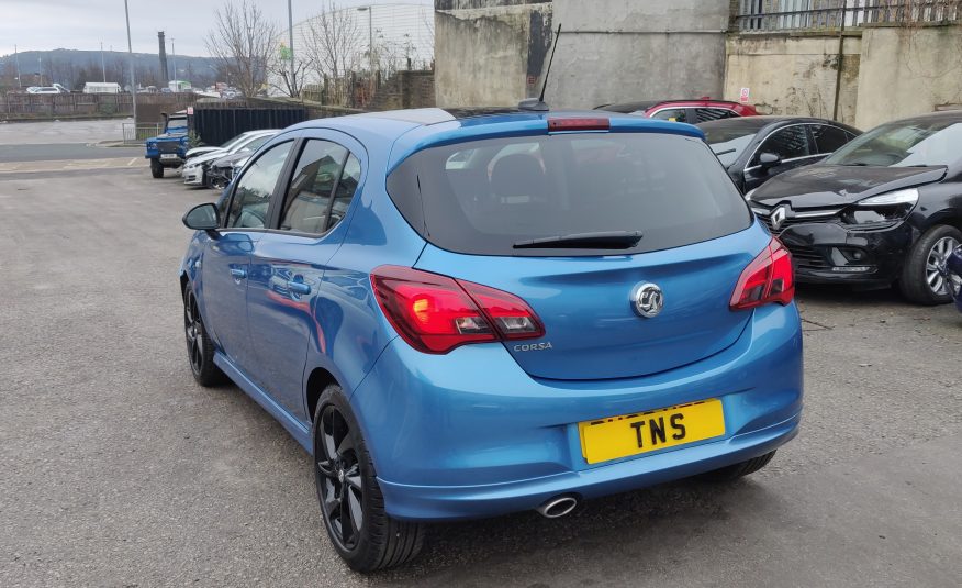 2019 69 VAUXHALL CORSA 1.4i SRI VX-LINE NAV BLACK ED. UNRECORDED DAMAGED SALVAGE