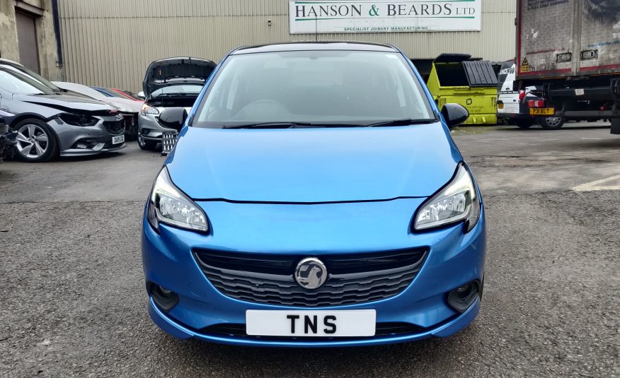 2019 69 VAUXHALL CORSA 1.4i SRI VX-LINE NAV BLACK ED. UNRECORDED DAMAGED SALVAGE