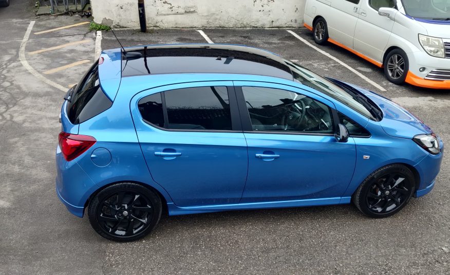 2019 69 VAUXHALL CORSA 1.4i SRI VX-LINE NAV BLACK ED. UNRECORDED DAMAGED SALVAGE