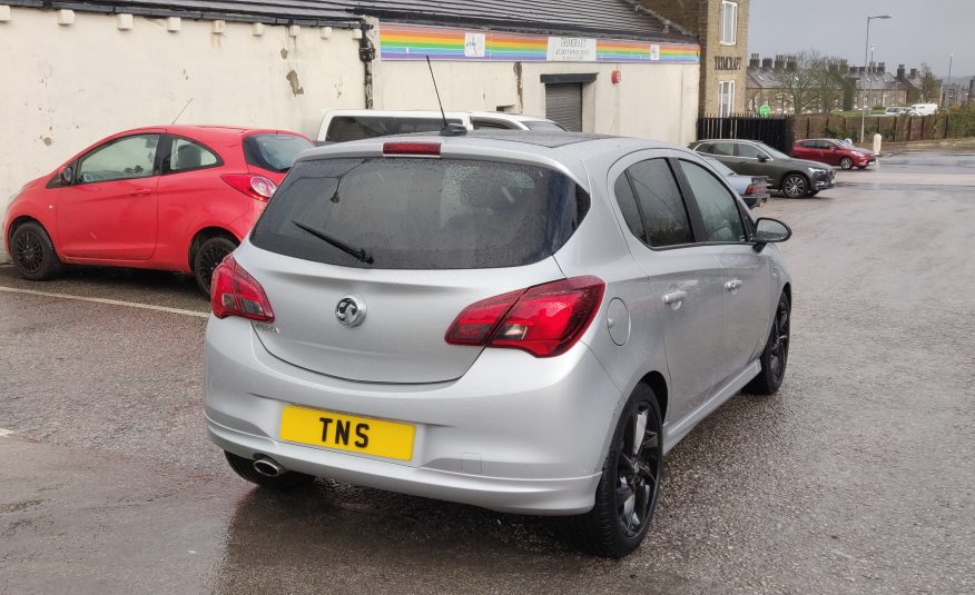 2019 VAUXHALL CORSA 1.4i SRI VX-LINE NAV BLACK ED. UNRECORDED DAMAGED SALVAGE