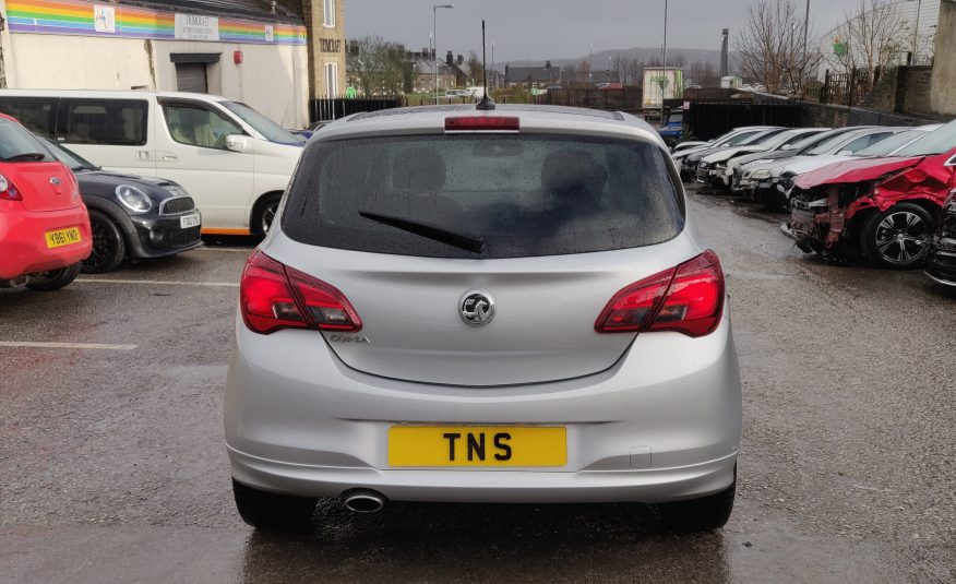 2019 VAUXHALL CORSA 1.4i SRI VX-LINE NAV BLACK ED. UNRECORDED DAMAGED SALVAGE