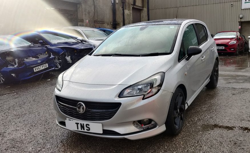 2019 VAUXHALL CORSA 1.4i SRI VX-LINE NAV BLACK ED. UNRECORDED DAMAGED SALVAGE