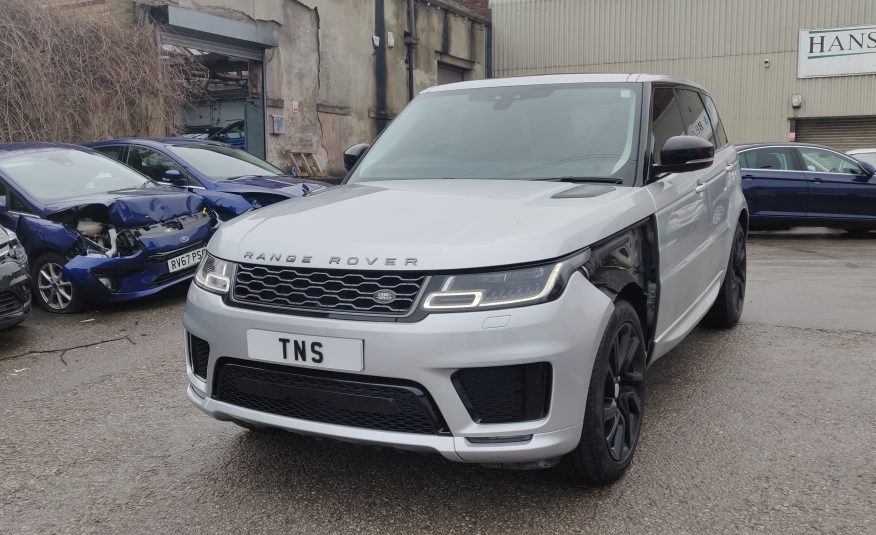 2018 LAND ROVER RANGE ROVER SPORT 3.0SD HSE DYNAMIC UNRECORED DAMAGED SALVAGE