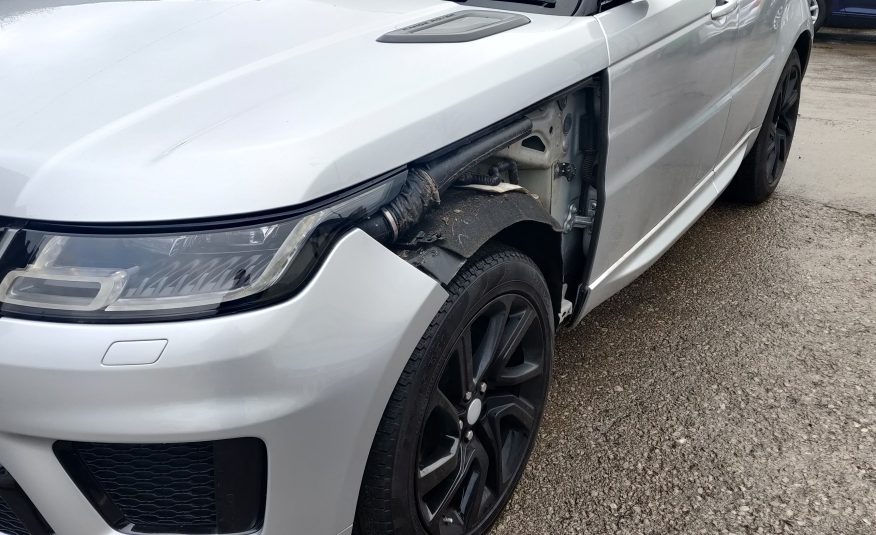 2018 LAND ROVER RANGE ROVER SPORT 3.0SD HSE DYNAMIC UNRECORED DAMAGED SALVAGE