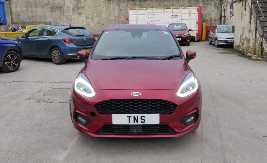 2019 FORD FIESTA ST-LINE NAV 1.0L TURBO CAT S DAMAGED SALVAGE