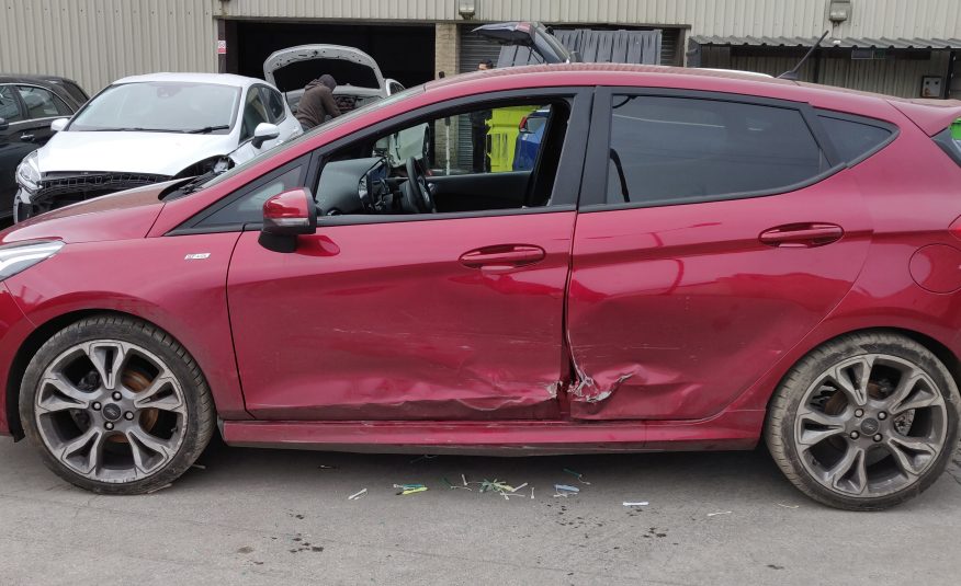 2019 FORD FIESTA ST-LINE NAV 1.0L TURBO CAT S DAMAGED SALVAGE