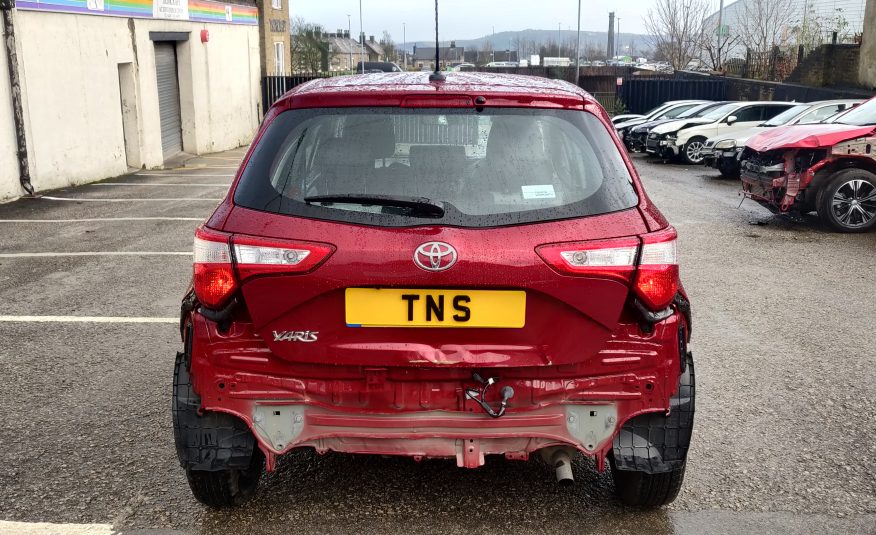 2019 19 TOYOTA YARIS ICON TECH 1.5 VVT-i UNRECORDED DAMAGED SALVAGE