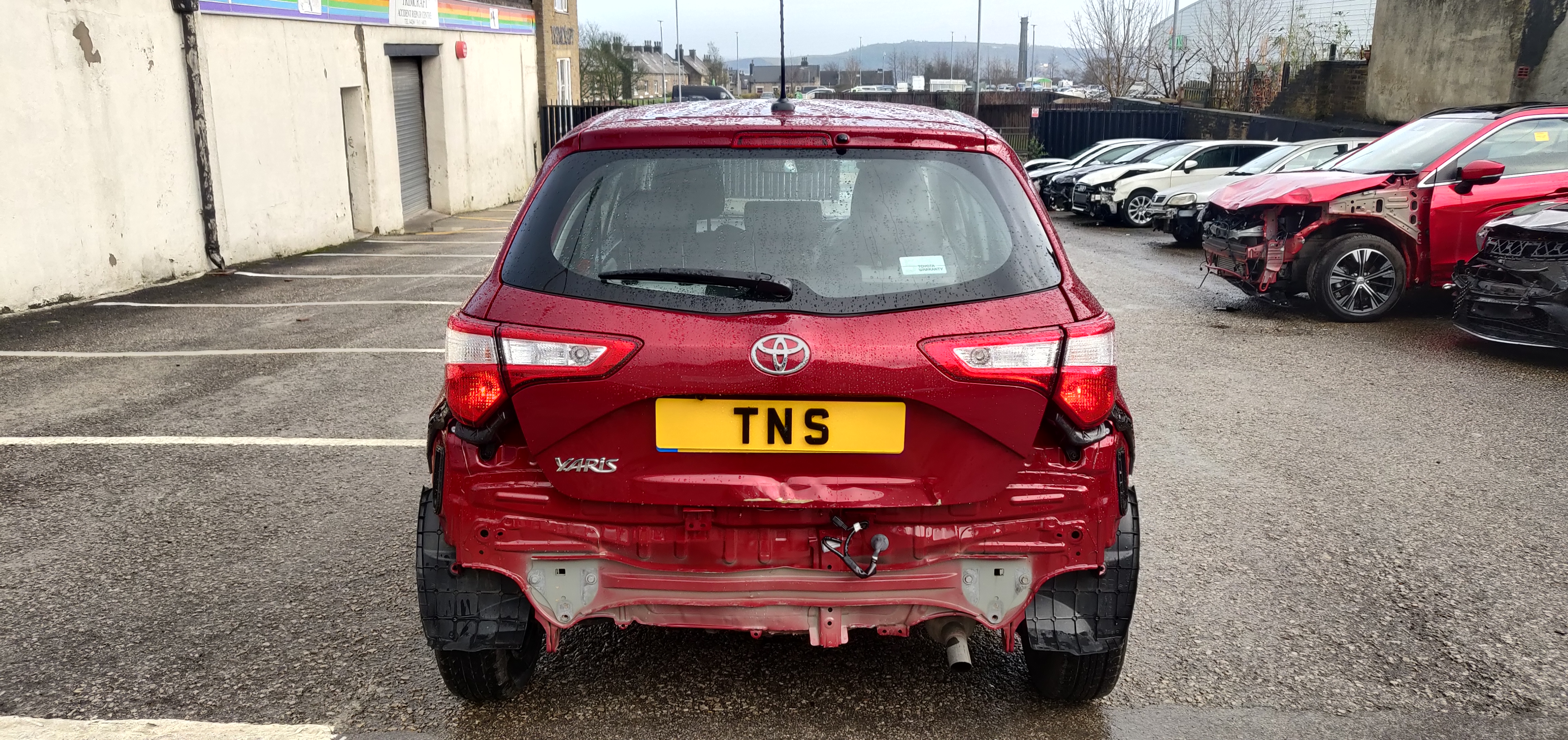 2019 19 TOYOTA YARIS ICON TECH 1.5 VVT-i UNRECORDED DAMAGED SALVAGE