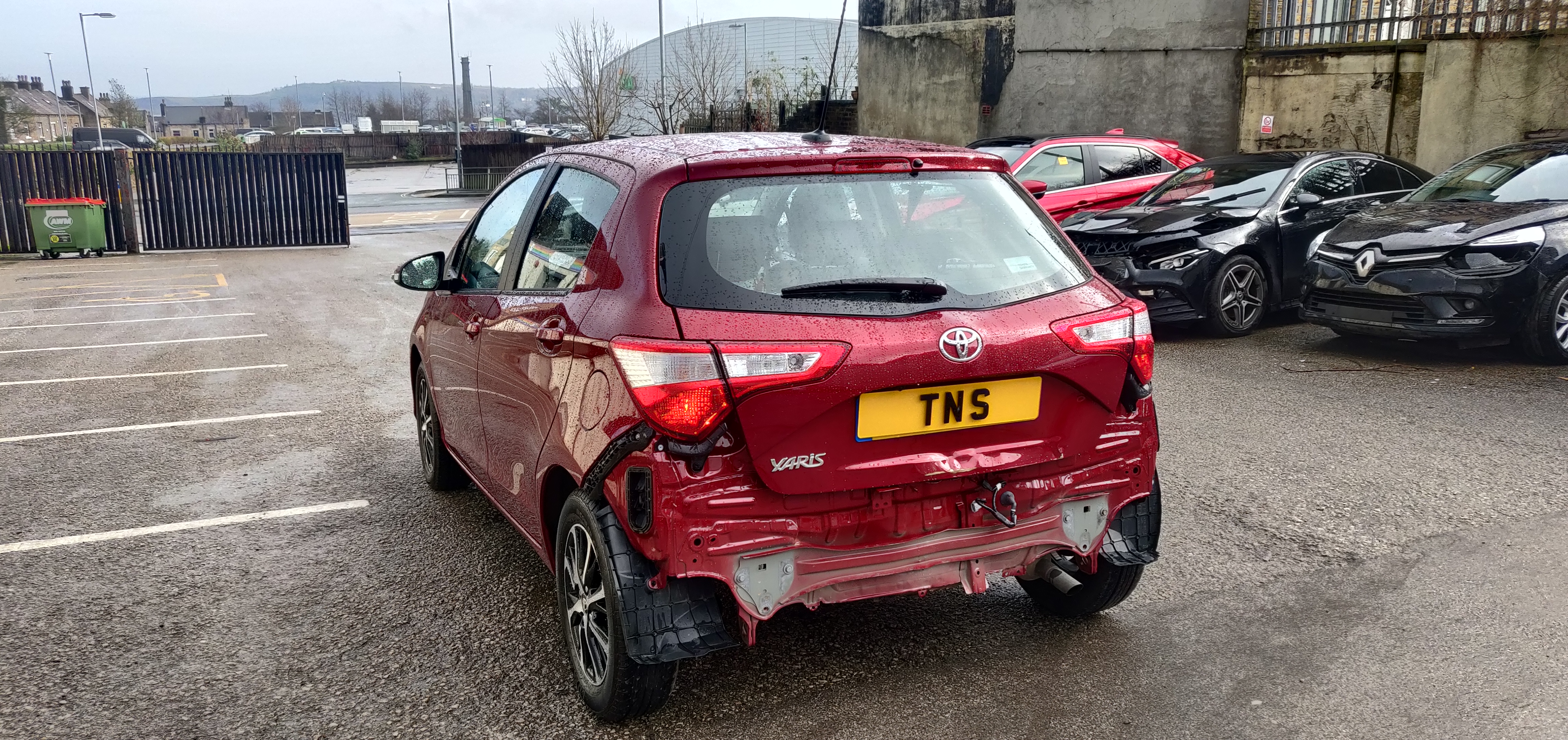 2019 19 TOYOTA YARIS ICON TECH 1.5 VVT-i UNRECORDED DAMAGED SALVAGE