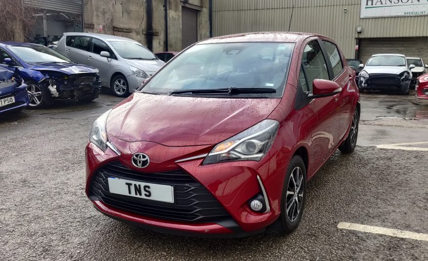 2019 19 TOYOTA YARIS ICON TECH 1.5 VVT-i UNRECORDED DAMAGED SALVAGE