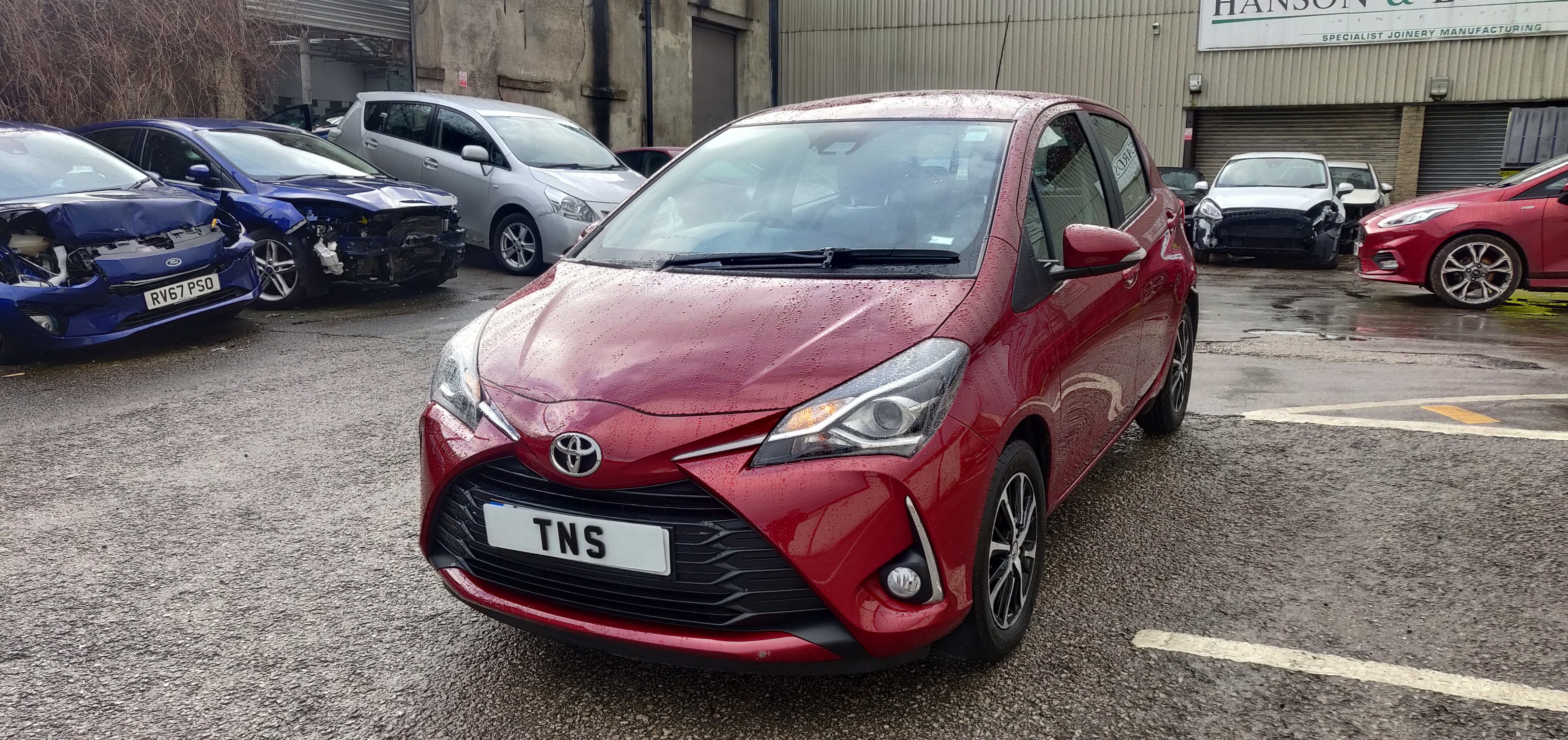 2019 19 TOYOTA YARIS ICON TECH 1.5 VVT-i UNRECORDED DAMAGED SALVAGE