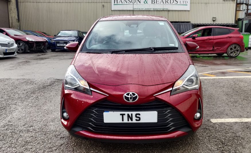 2019 19 TOYOTA YARIS ICON TECH 1.5 VVT-i UNRECORDED DAMAGED SALVAGE